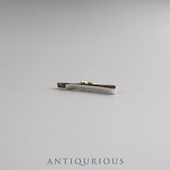 Tiffany Signature Cross Tie Clip, SV925/750, 1995