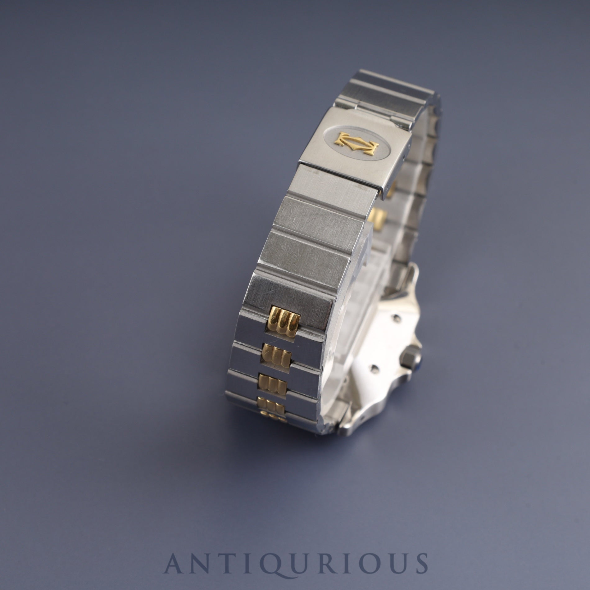 Cartier Santos Galbee LM AC23.80gr OR 0.750 4.05gr / 2961 Ref.81036232 Automatic SS / YG SS / YG White Roman dial Complete service (full maintenance) completed at Cartier boutique