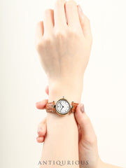 カルティエ マスト ヴァンドーム VLC SM W1009854 / 1851 クォーツ Cal.90 SV925 革 純正Dバックル（GP）アラビア文字盤 箱 オーバーホール済み