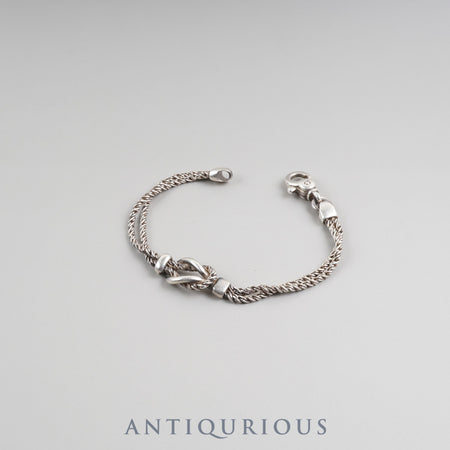 ティファニー ブレスレット センターノットダブルロープ スターリングシルバー