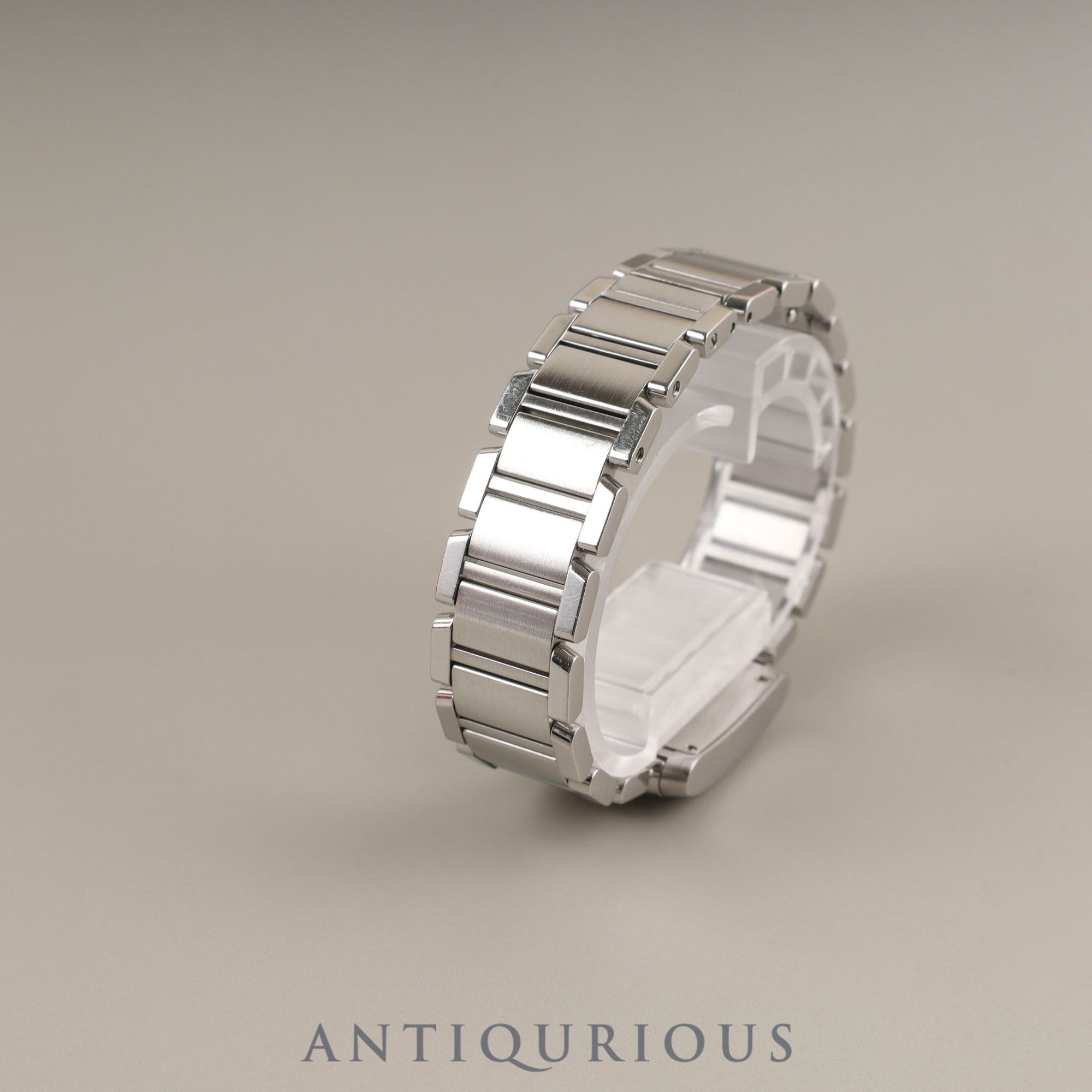 Cartier Tank Française SM W51008Q3 / 2384 Quartz Cal.057 Stainless Steel White Roman Dial Box Booklet Warranty (2005) Overhauled