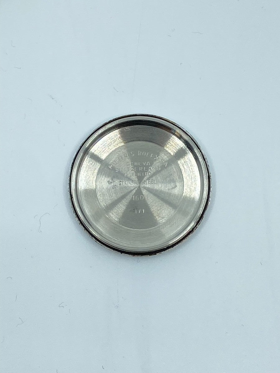 Rolex Datejust 1601 Automatic Caliber 1560 Stainless Steel/White Gold Stainless Steel Silver Dial No. 36 (1972) Overhauled