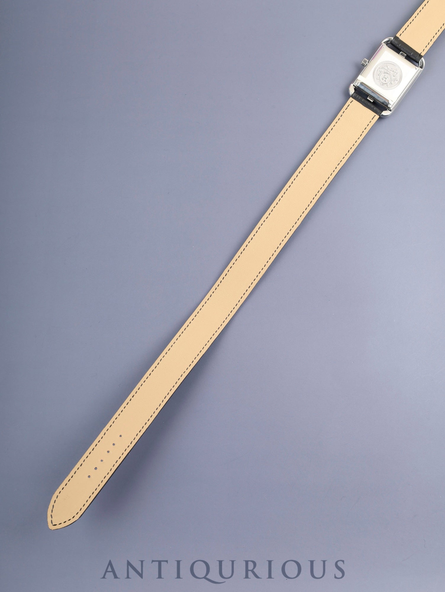 エルメス ケープコッド CC1.710 自動巻き Cal.- SS 革 純正尾錠（SS）グレーアラビア文字盤 保証書 エルメスにてにてコンプリートサービス済み