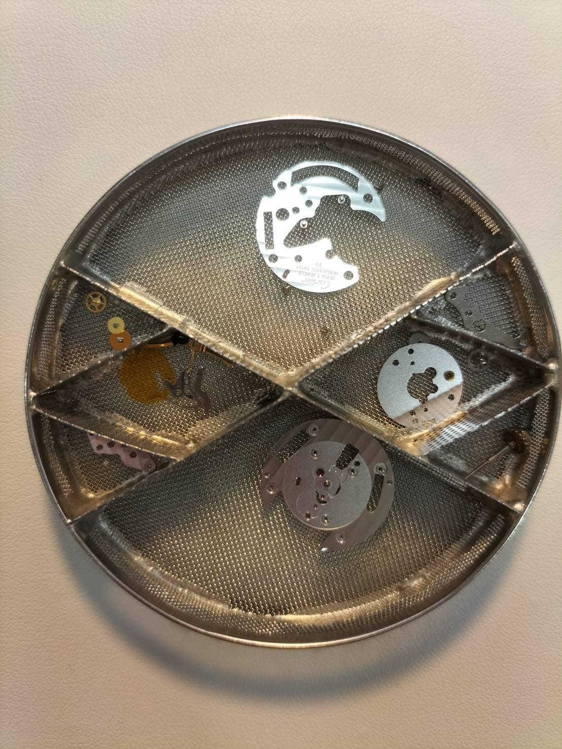 カルティエ マストタンク LM 590005 クォーツ Cal.- SV925 革 純正Dバックル（GP）アラビア文字盤 1982年頃～1995年頃 オーバーホール済み 新品仕上げ済み