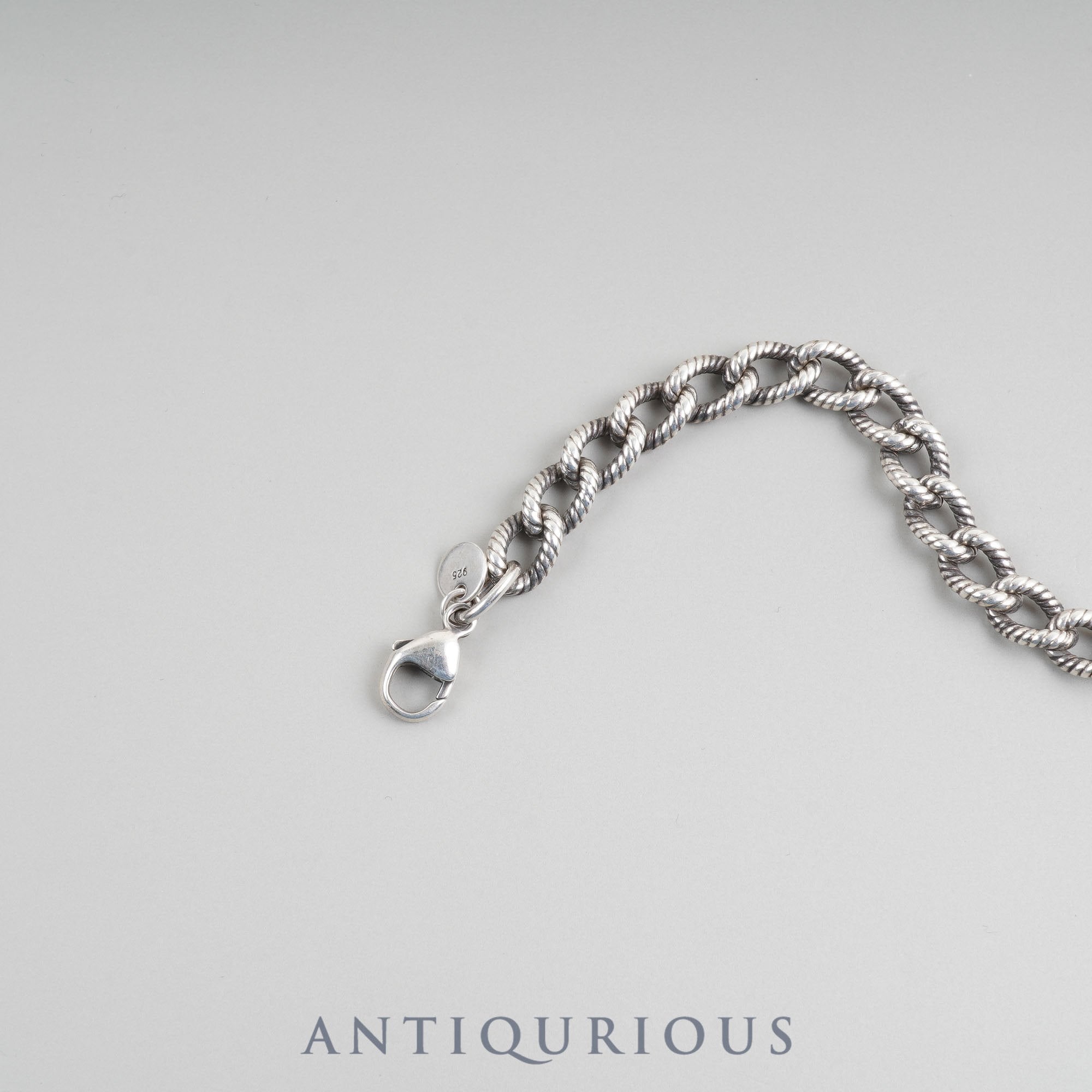 Tiffany twisted rope chain bracelet in sterling silver | 東京銀座