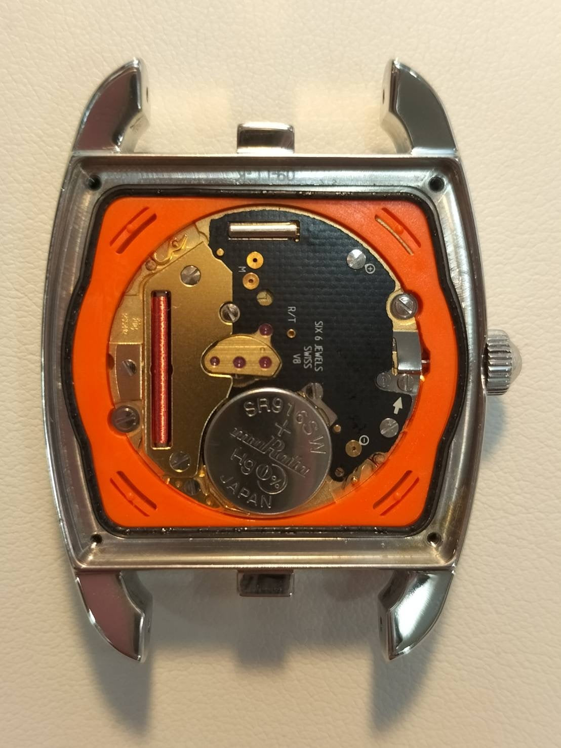 エルメス ケープコッド トノー CT1.710 クォーツ  SS 純正革ベルト（□R刻印：2014年） 純正尾錠（SS） ホワイト文字盤 箱 保証書（2011年）オーバーホール済み