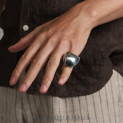 ジョージジェンセン リング ハート スターリングシルバー 箱