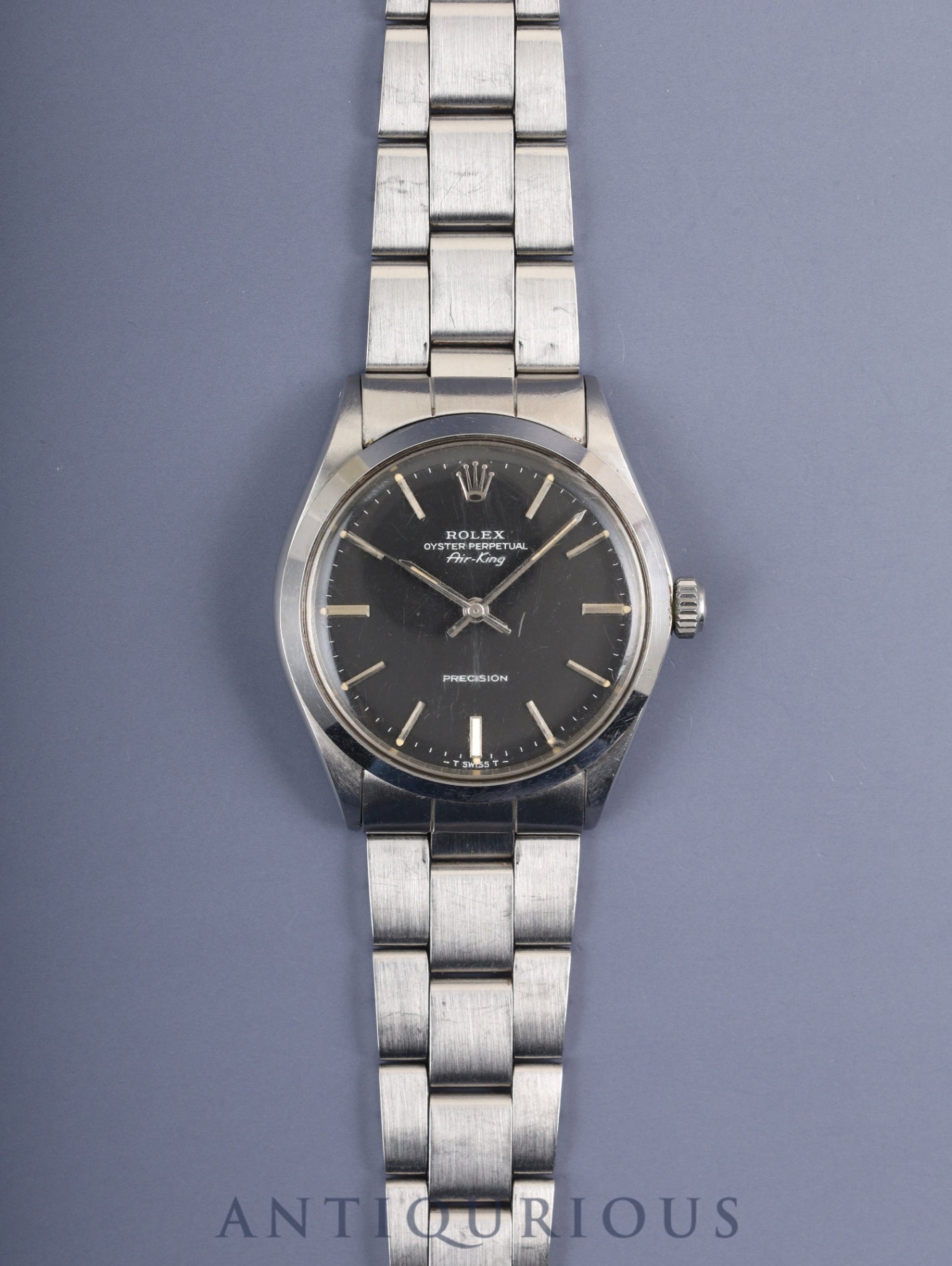 ROLEX エアキング　自動巻き腕時計 ロレックス エアキング 5500 自動巻き Cal.1520 SS SS シルバー文字盤