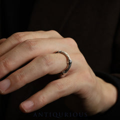 ティファニー リング バンブー SV925 実寸約14.5号 1996刻