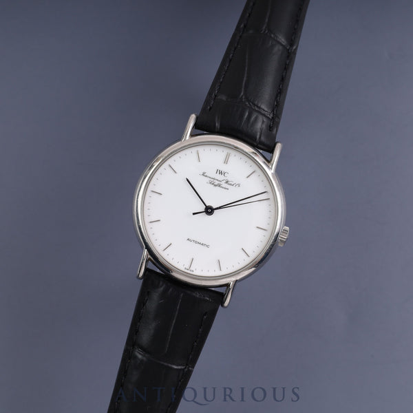 IWC ポートフィノ IW351403 自動巻き SS 革 ホワイト文字盤 アイダブリュシー