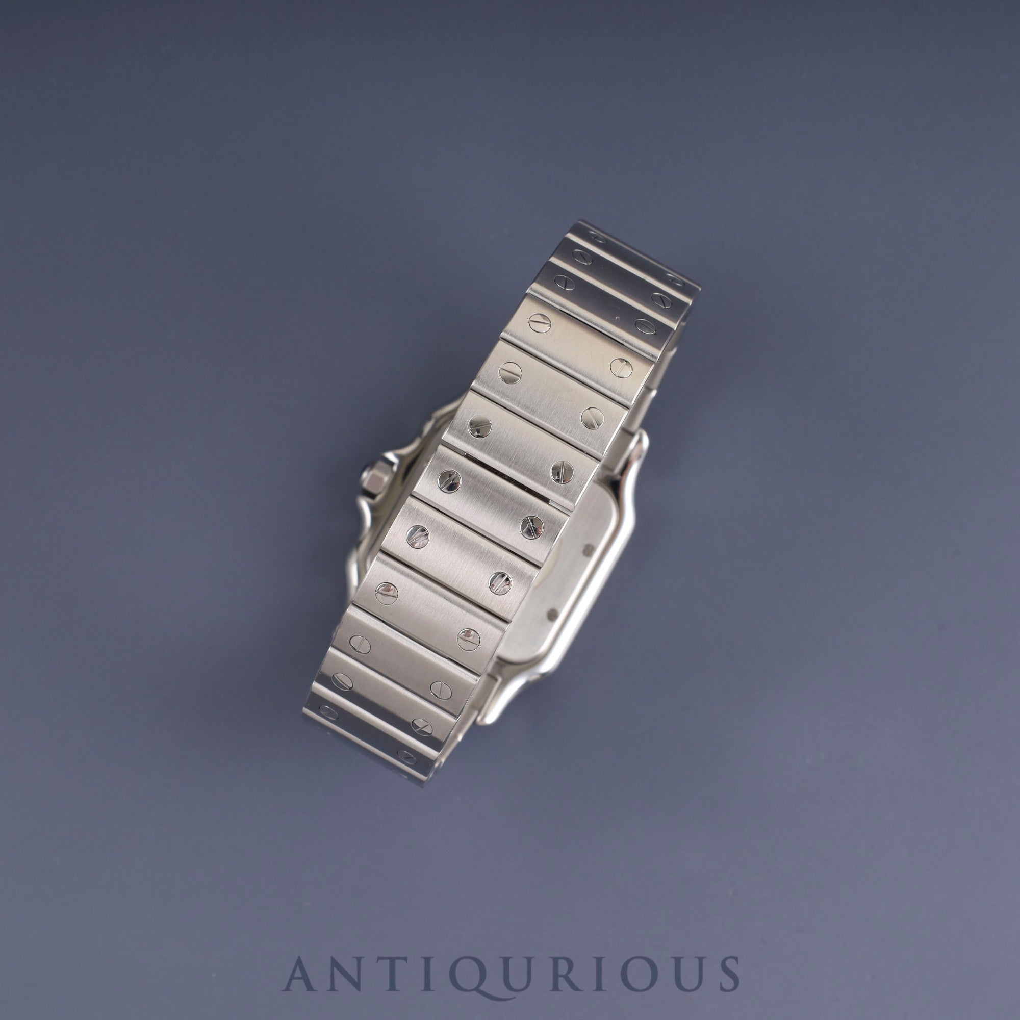 Cartier Santos Galbee LM W20018D6/1564 Quartz Cal.687 SS SS White Roman Dial Overhauled