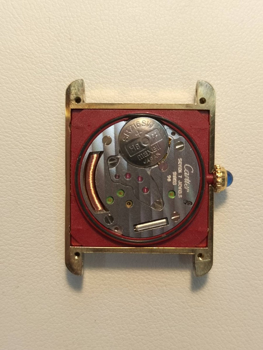 カルティエ マストタンク LM 590005 SV925 アイボリー Cartier カルティエ マストタンク 590005 SV925 シルバー 金メッキ