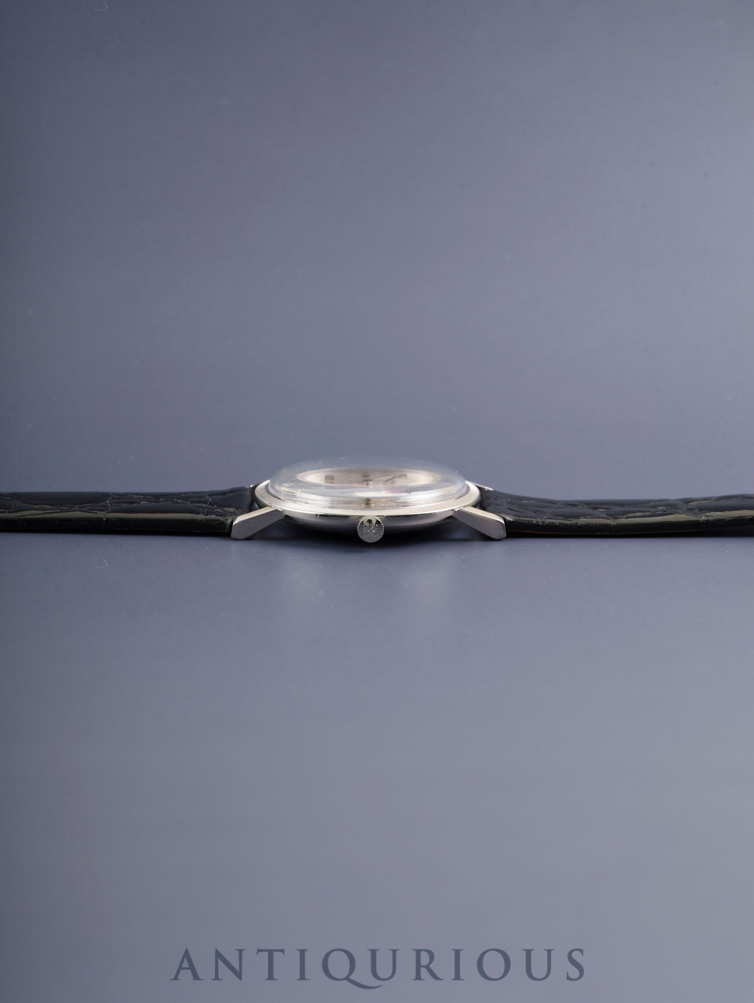 ヴァシュロン・コンスタンタン ラウンド センターセコンド 6406 自動巻き Cal.K1002 750WG 革 社外ピンバックル（SS）ホワイト文字盤 オーバーホール済み