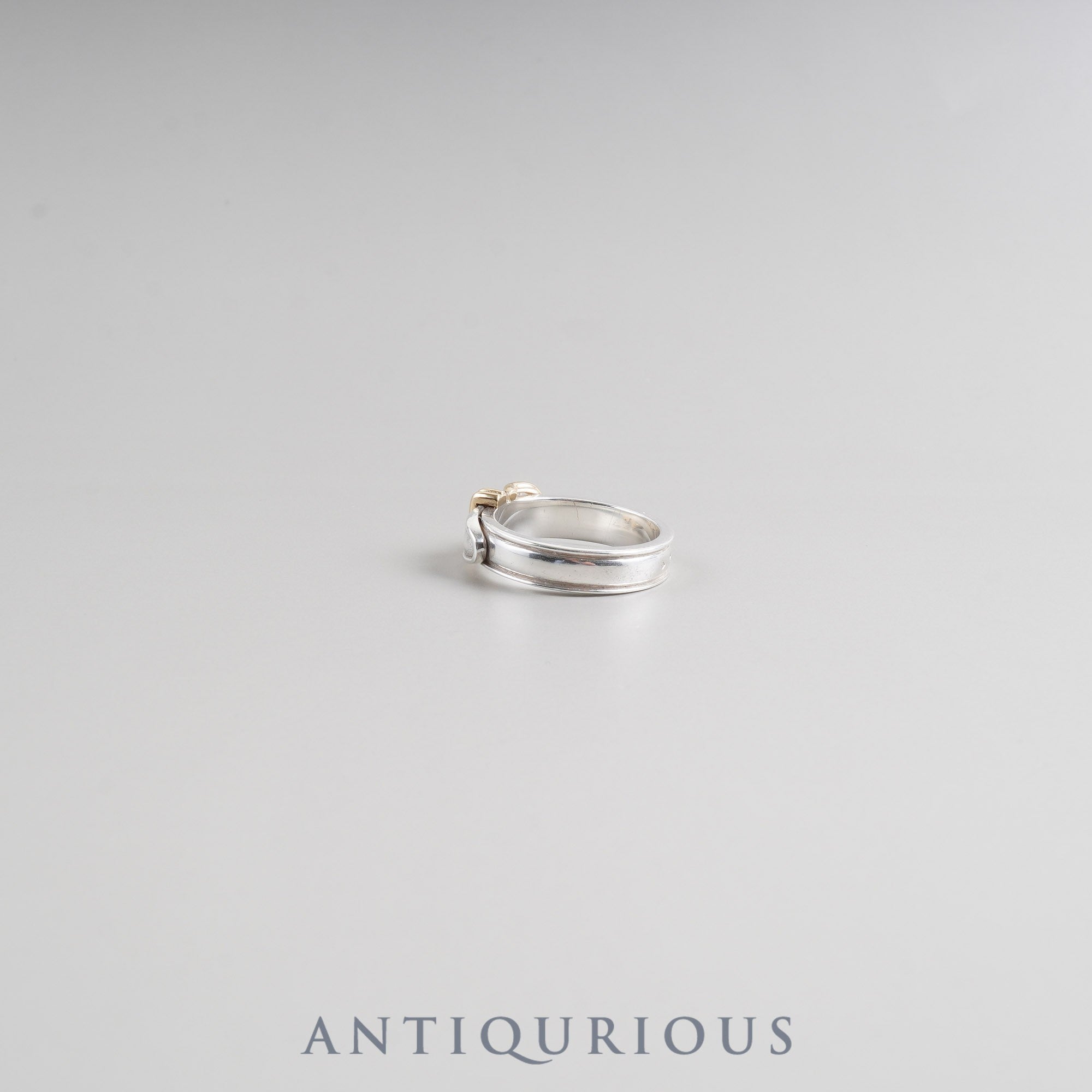 Hermes ring, Santur, SV925/750, approximately size 14