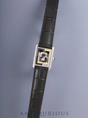 Cartier Must Tank LM W1008095 / 1616 Quartz Cal.90 SV925 Leather Genuine Deployant Buckle (SS) Art Deco Dial Limited 1000 Pieces (SWISS markings) Box, Booklets, Warranty Card (unfilled), Overhauled