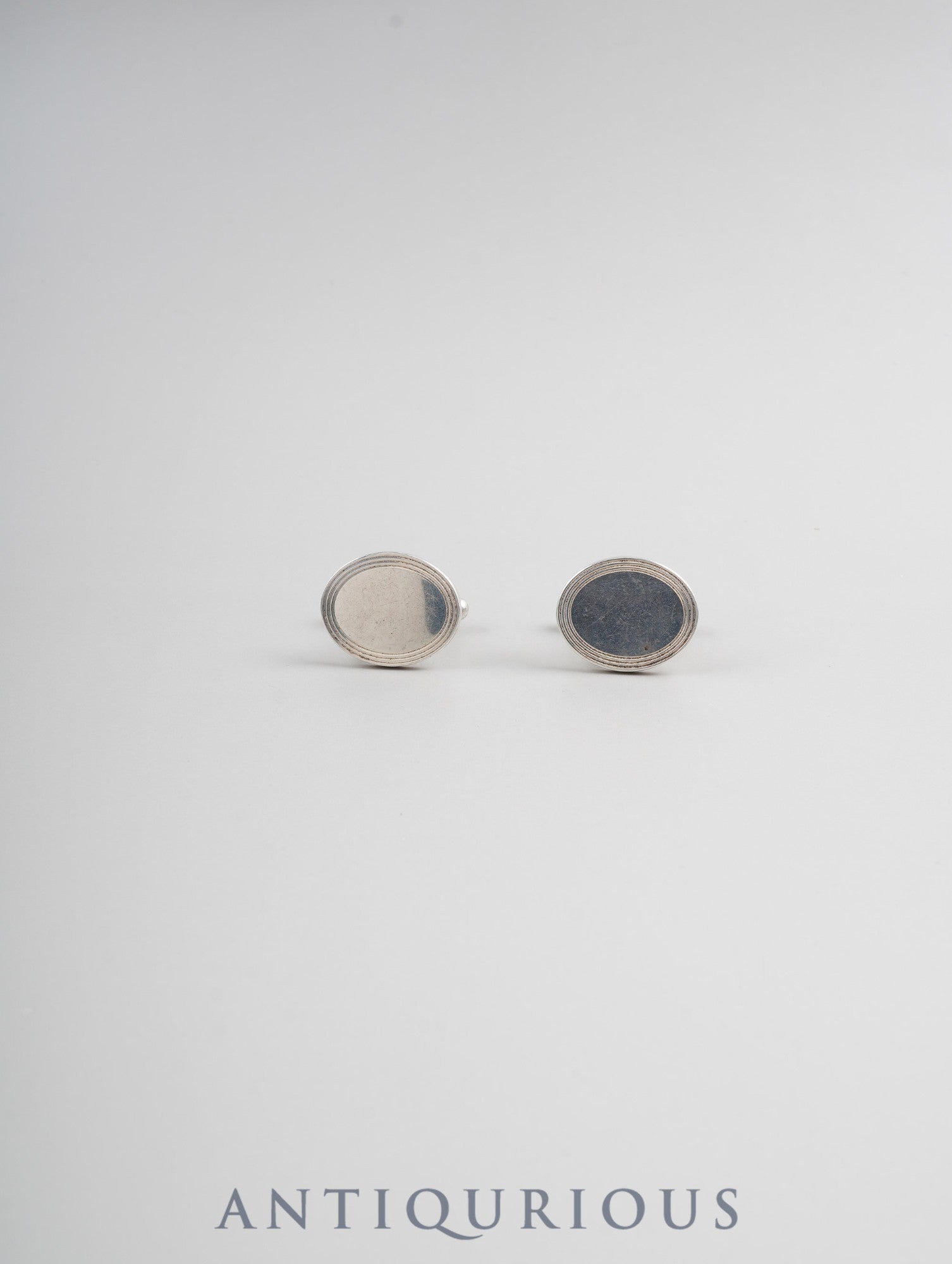 ティファニー カフリンクス オーバル スターリングシルバー | 東京銀座