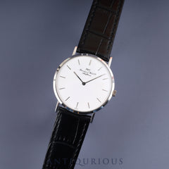 IWC ポートフィノ IW201003 手巻き Cal.1852 750 革 純正尾錠 (SS) ホワイト文字盤 オーバーホール済み アイダブリュシー