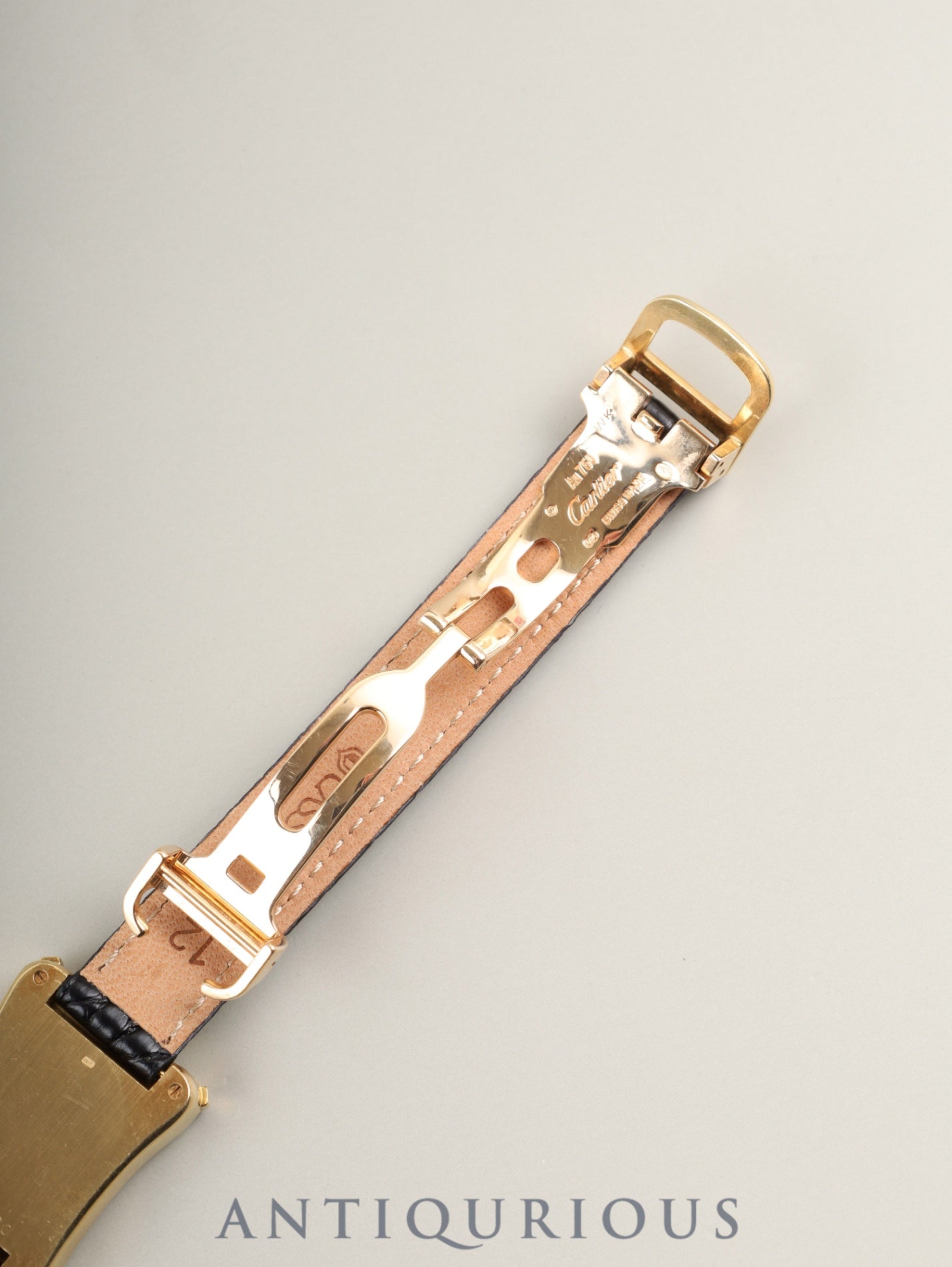 Cartier Bamboo Coussin Manual Winding Caliber 78-1 (ETA2512) AU750