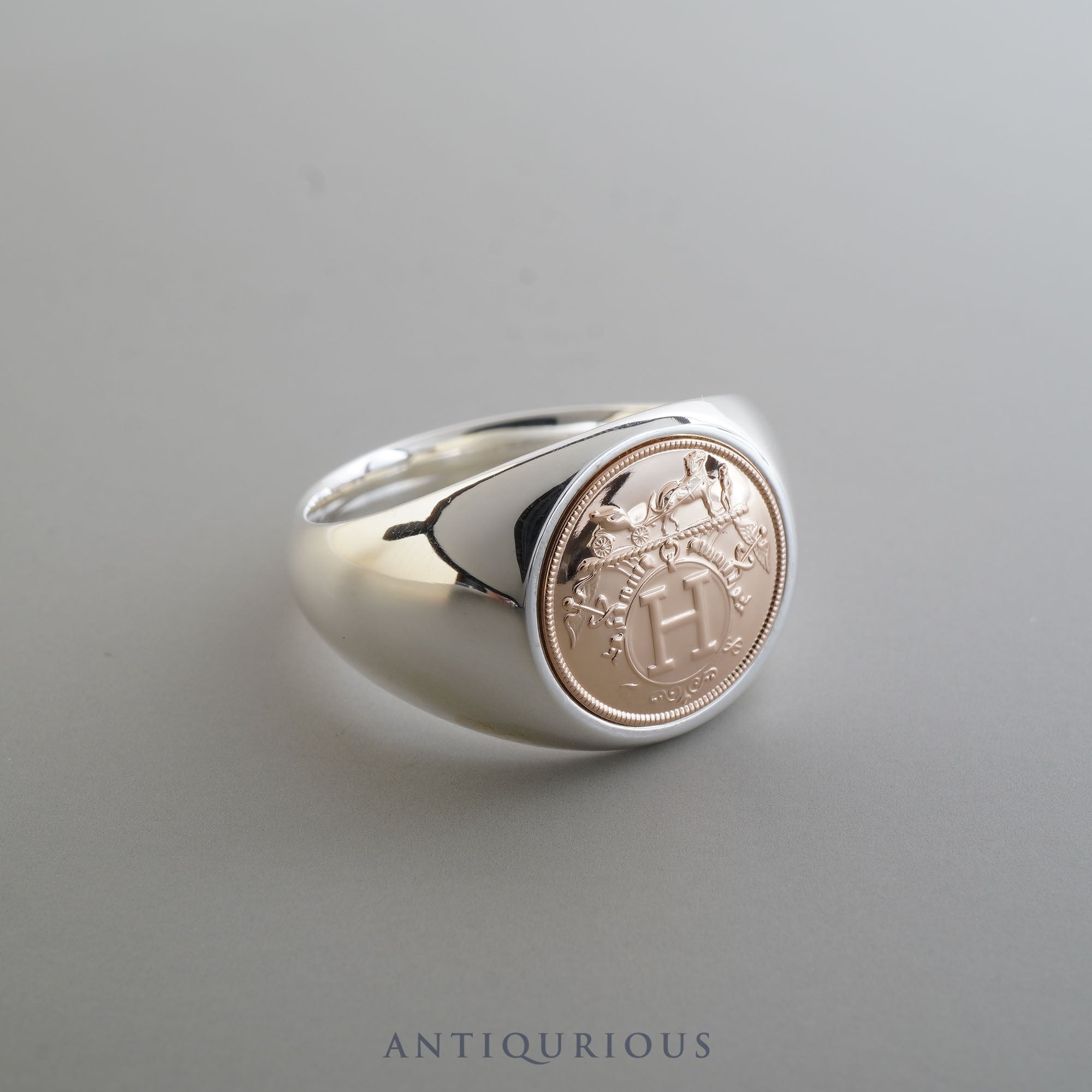 Hermes Ring Exlibris Chevalier PM