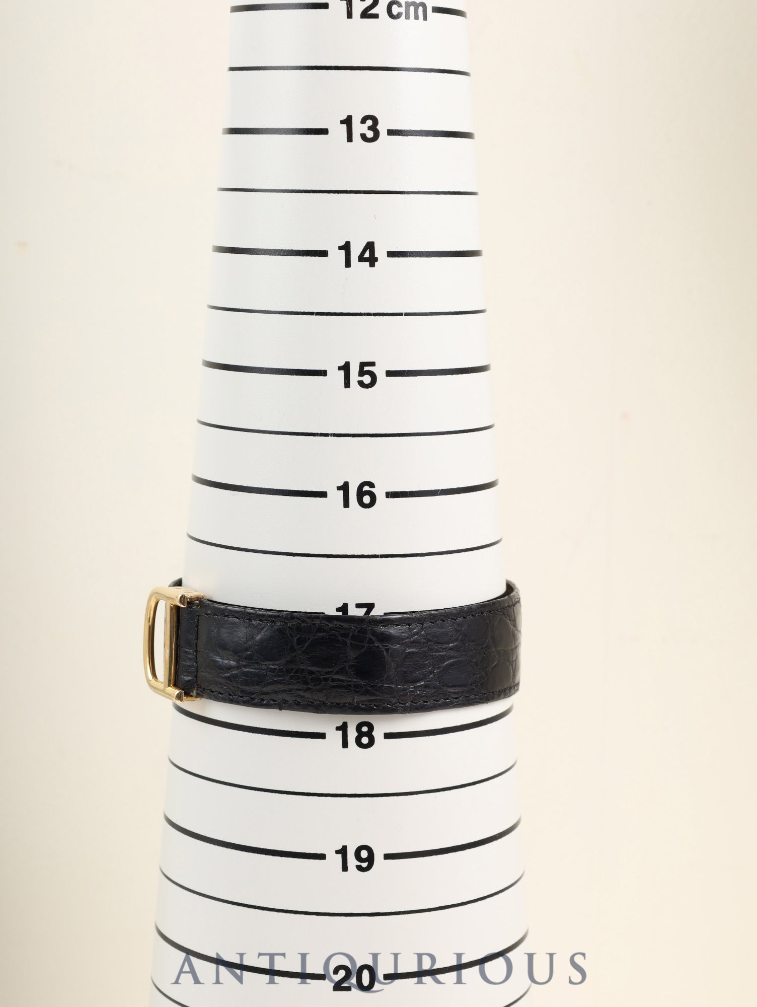 Cartier Ceinture XL 17001 Automatic Cal.2670 750YG Original Leather Strap Original D-Buckle (750YG) White Roman Dial (PARIS designation) Overhauled