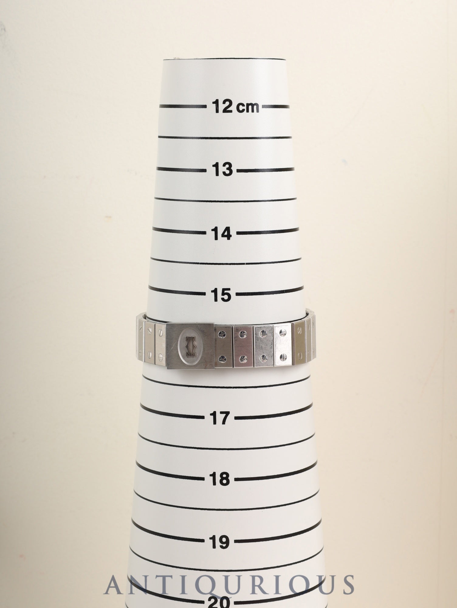 Cartier Santos Octagon LM 2965 Automatic Cal. ETA2671 SS SS White Roman Dial (SWISS marking) Overhauled