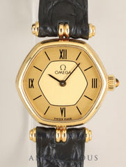 Omega De Ville 511.90000 Manual-wind Cal.480 GP Leather strap, original pin buckle (GP), champagne dial (SWISS MADE marking), serviced