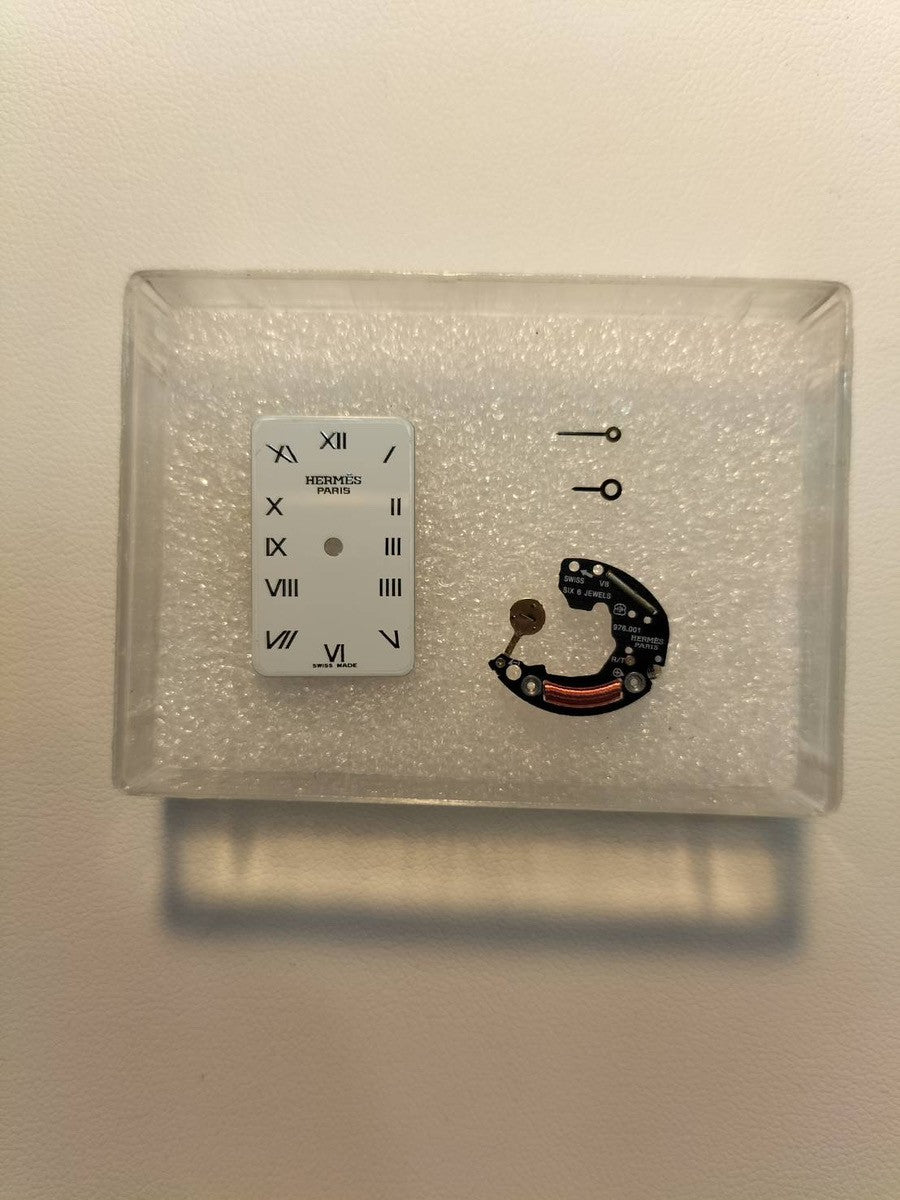エルメス クロアジュール CR1.240 クォーツ Cal.976.001 SS/GP SS/GP ホワイト文字盤 オーバーホール済み