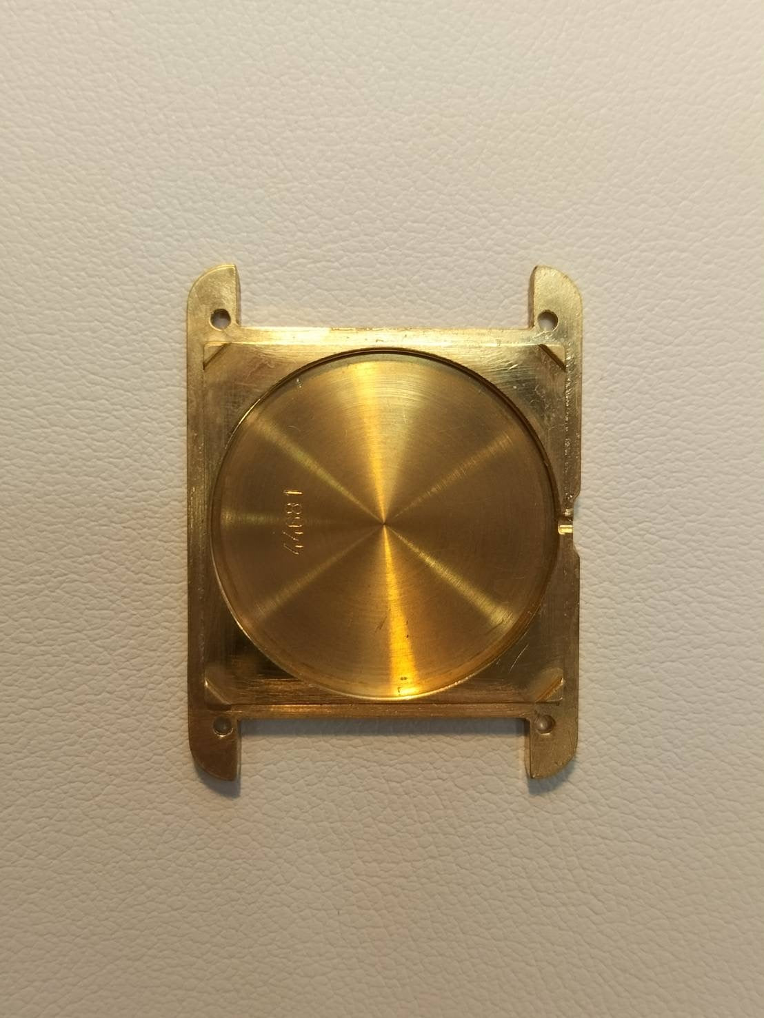 カルティエ マストタンク LM 6 81006 クォーツ Cal.81 SV925 革 純正ピンバックル（GP） シャンパン飛びローマン文字盤（SWISS表記）オーバーホール済み