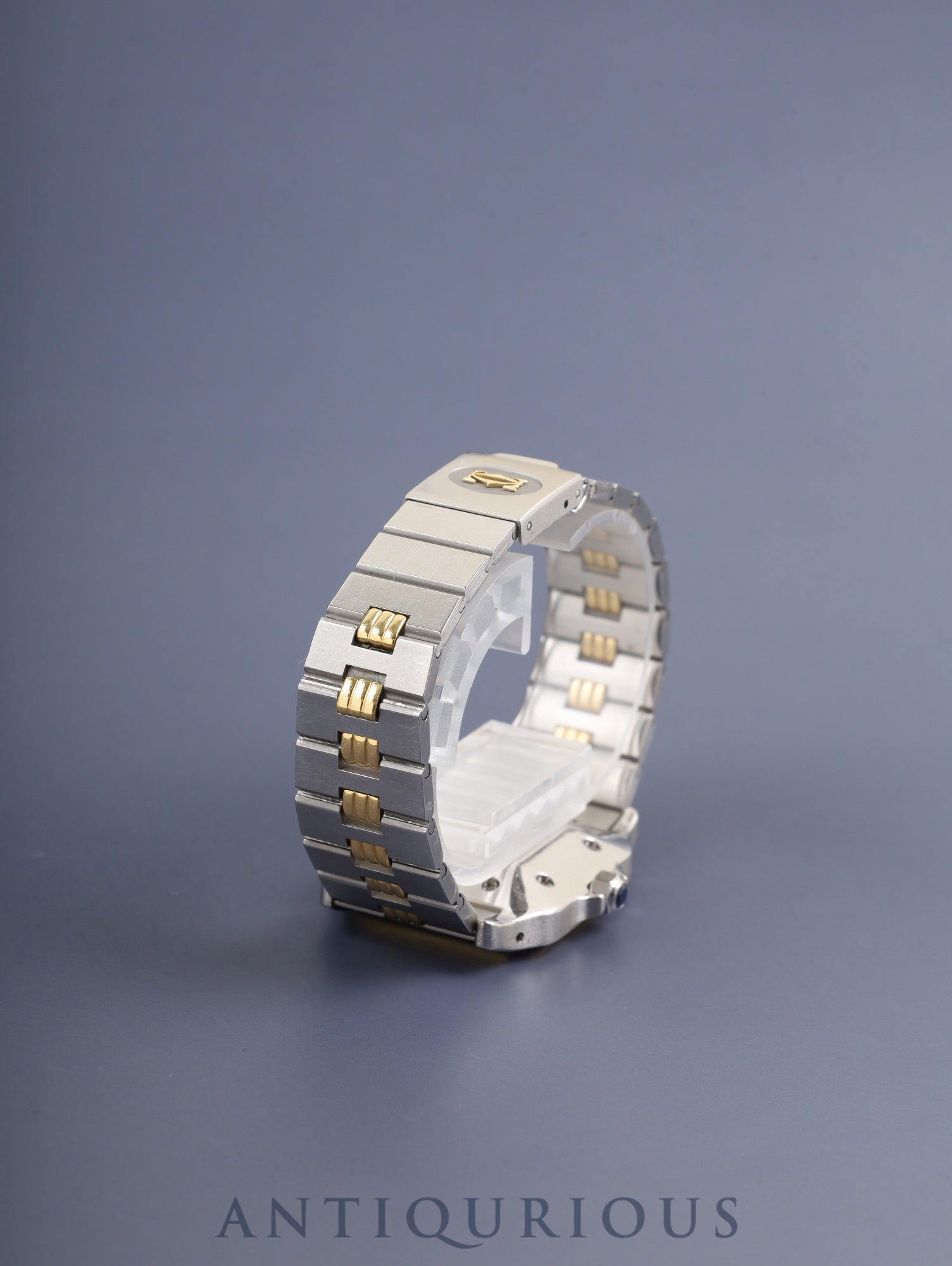 カルティエ サントス ガルベ LM 2961 自動巻き Cal.2671 SS/YG SS/YG ホワイトローマン文字盤 オーバーホール済み