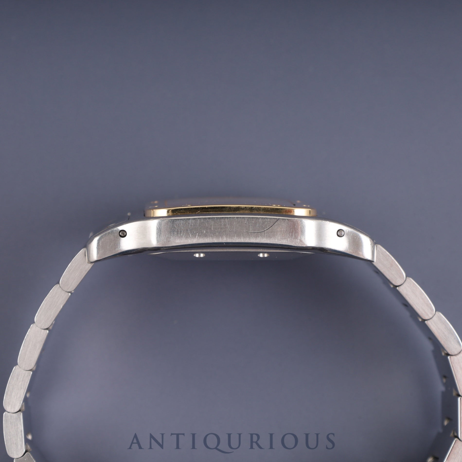 Cartier Santos Galbee LM W20058C4 / 2319 Automatic SS/YG SS/YG Guilloche Dial Warranty (2004) Overhauled