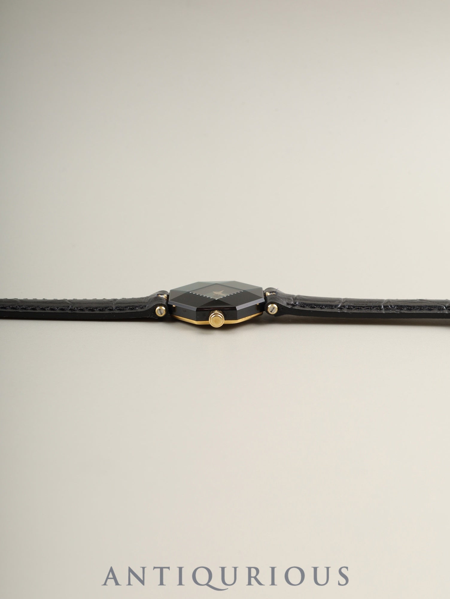 センチュリー エンパイヤ タイム ジェム  クォーツ Cal.ETA280.002 750 ダイヤ 革 純正尾錠（GP） グリーン文字盤 オーバーホール済み