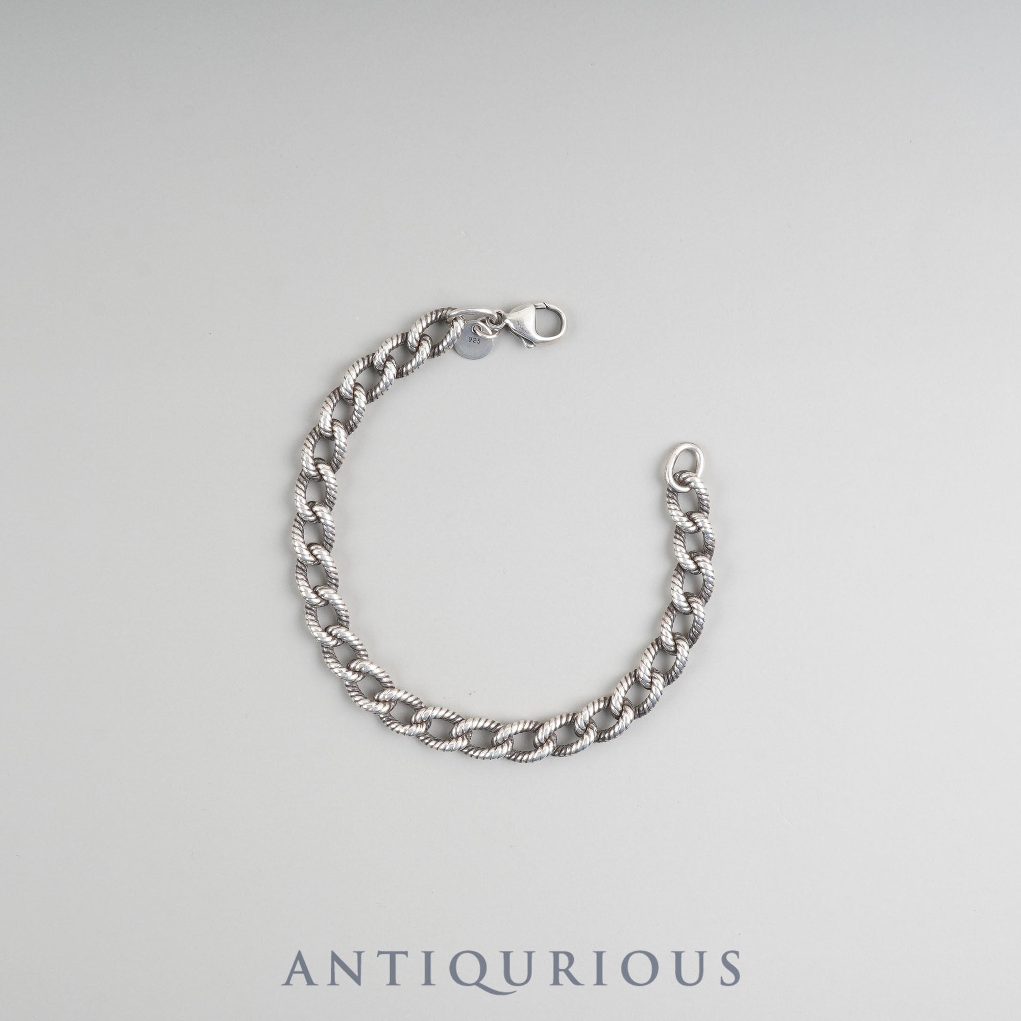 Tiffany twisted rope chain bracelet in sterling silver | 東京銀座