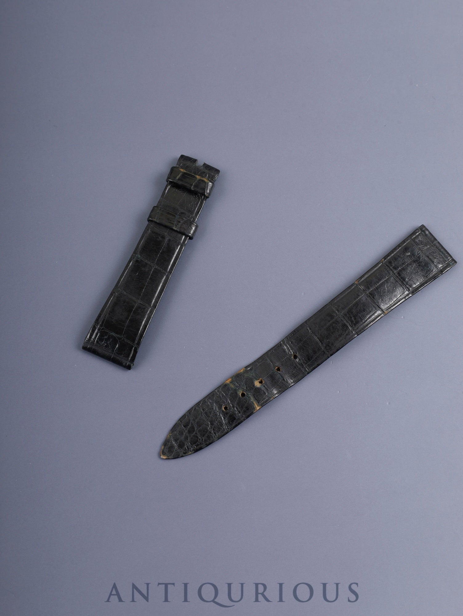 Piaget Protocole 9154 Manual Winding Cal.9P2 750WG Leather Original Pin Buckle (750WG) Black / Silver Dial With Original Leather Strap Overhauled