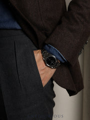 ロレックス エアキング 14000 自動巻き Cal.3130 SS SS ブラック文字盤 Y番台（2002年） 保証書 箱 タグ 冊子 ケース オーバーホール済み