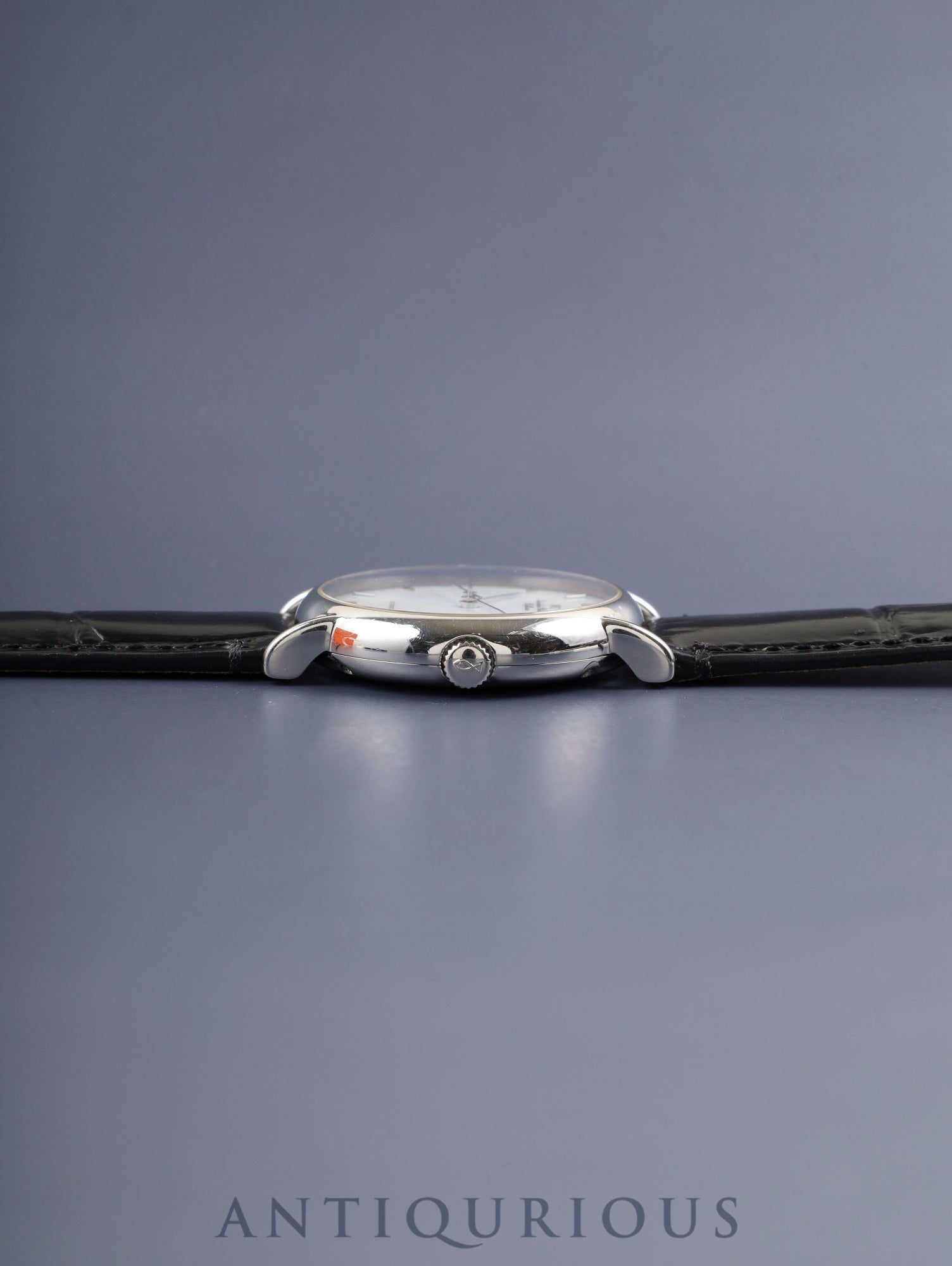 IWC Portofino IW351320 Automatic Caliber C37521 Stainless Steel Leather Strap with Aftermarket Buckle (SS) White Dial Overhauled