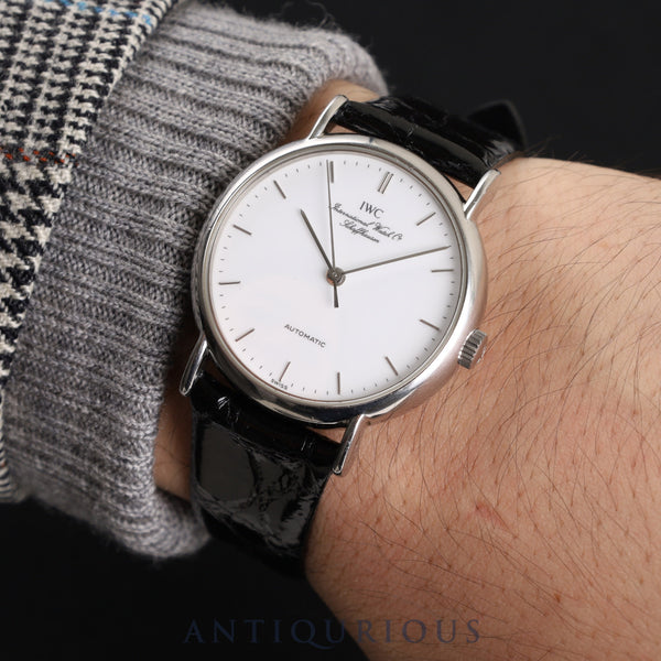 IWC Portofino IW351403 Automatic, SS, Leather, Third-party Buckle (SS), White Dial, Overhauled, IWC