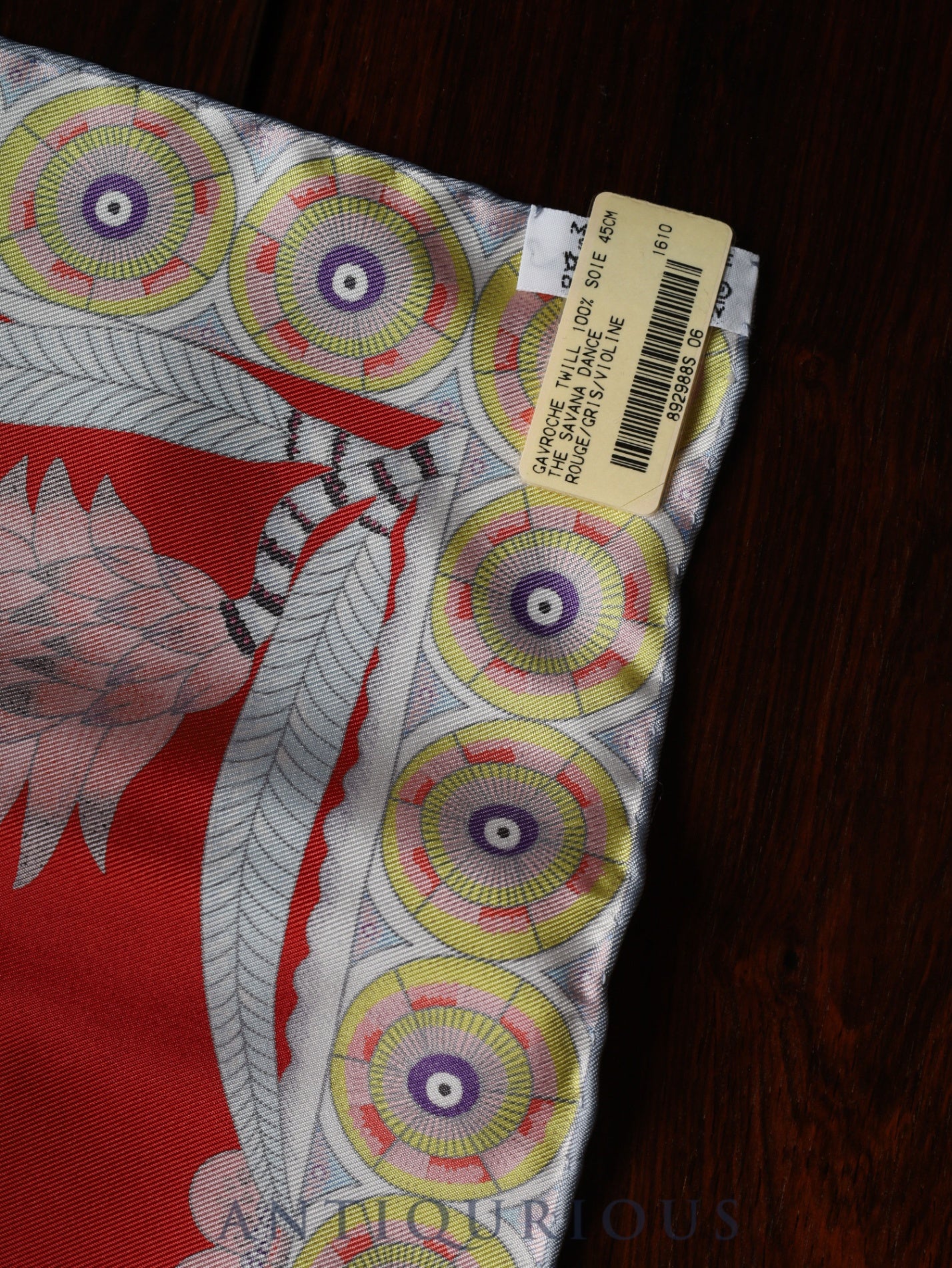 Hermès Scarf Carre 45 The Savana Dance 100% Silk With Box and Tags