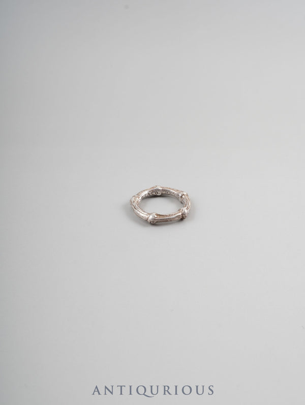 ティファニー リング バンブー スターリングシルバー 約15.5号 1996年刻印 保存袋