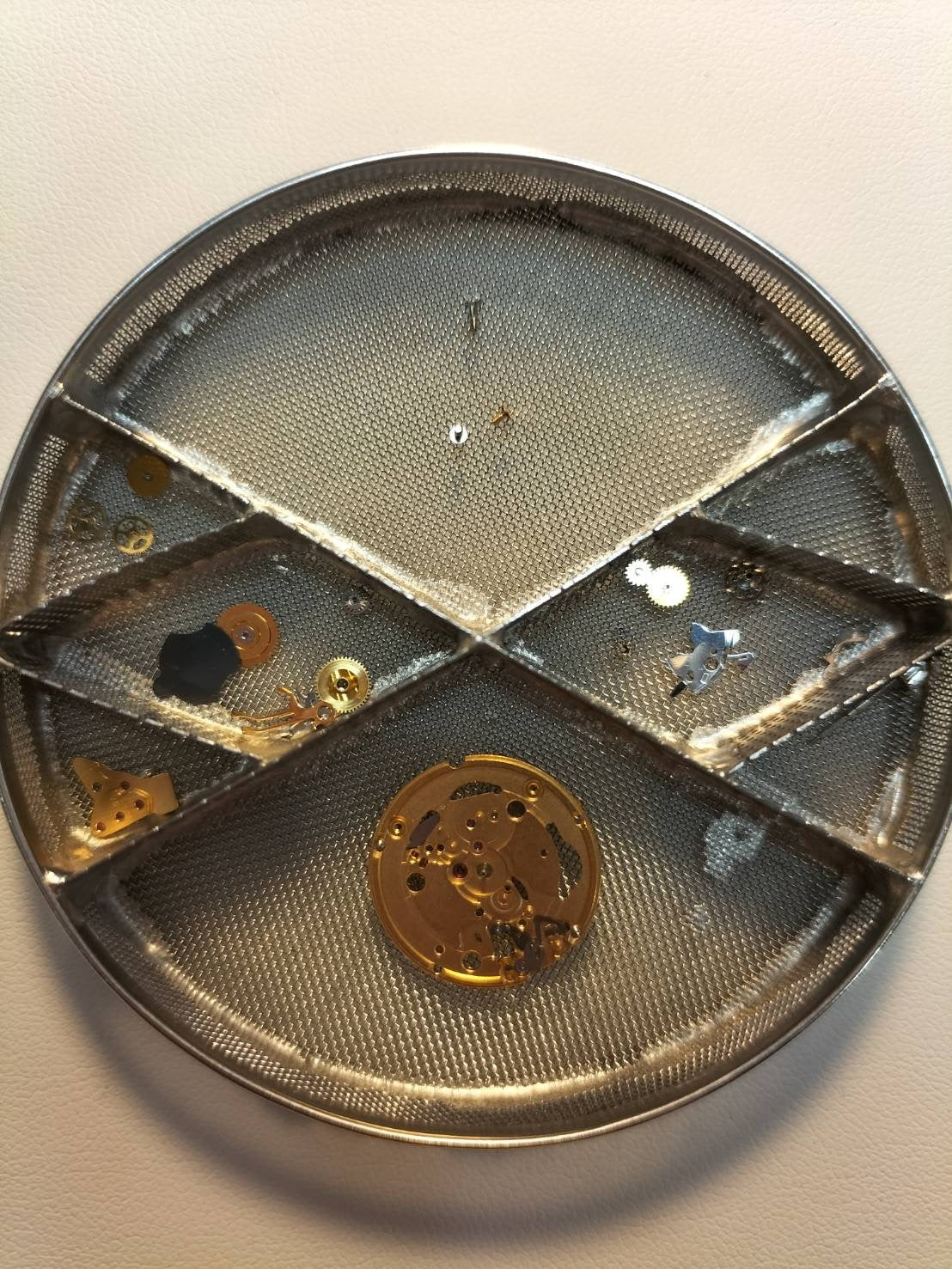 HERMES Clipper CL4.220 Quartz SS/GP SS/GP Ivory Dial Box, Booklet, Warranty (1999) Overhauled