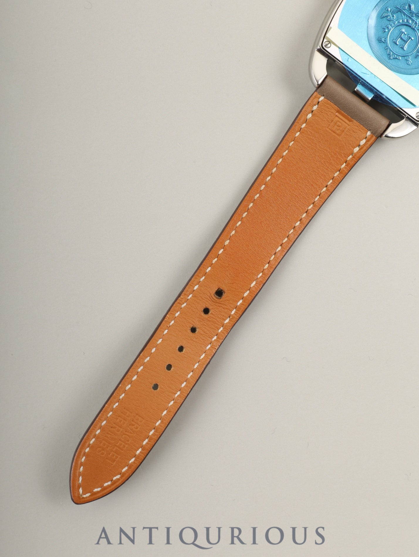 エルメス ケープコッド トノー CT1.710 クォーツ SS 純正革ベルト（□R