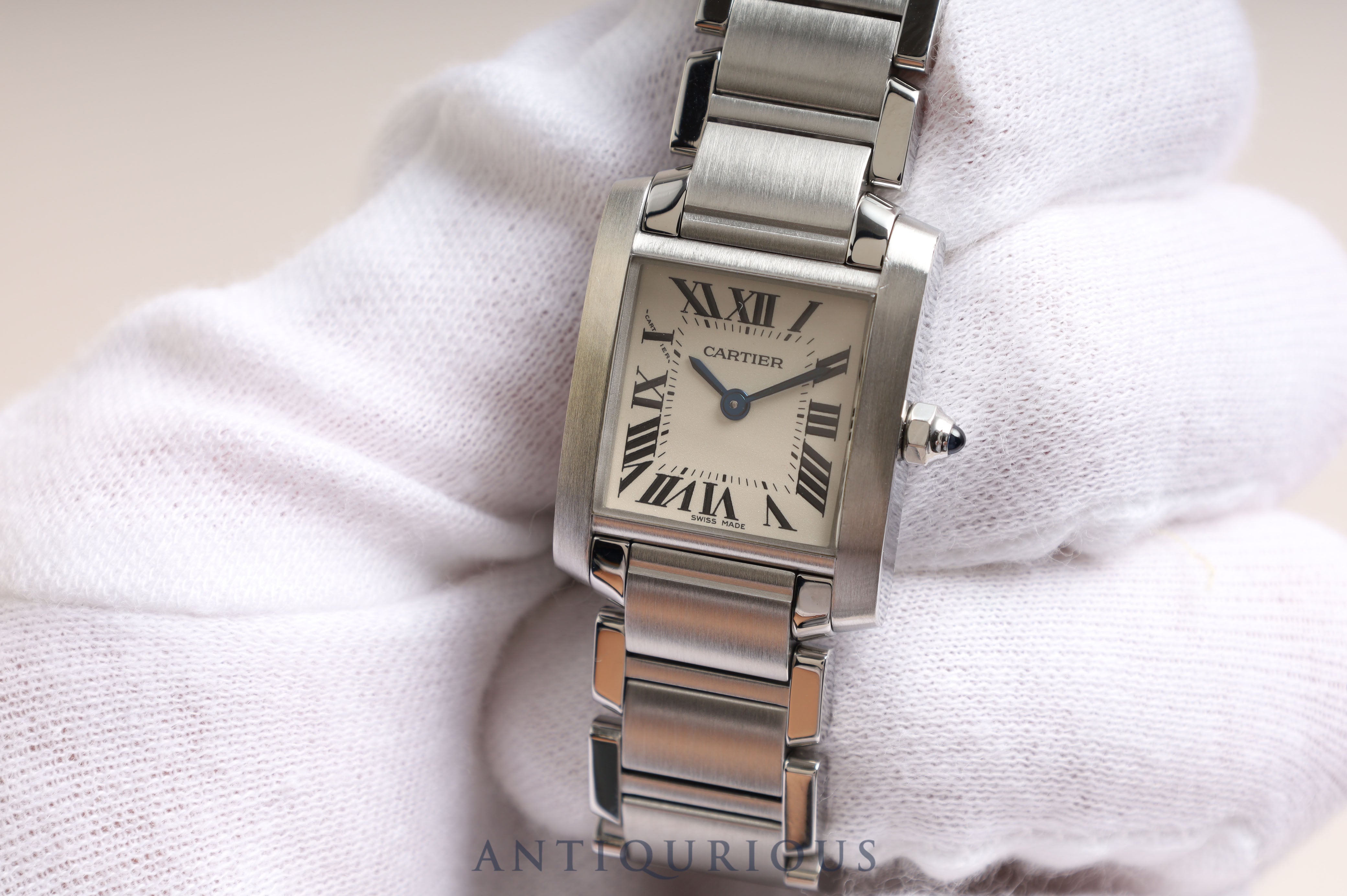 CARTIER Tank Française SM QZ