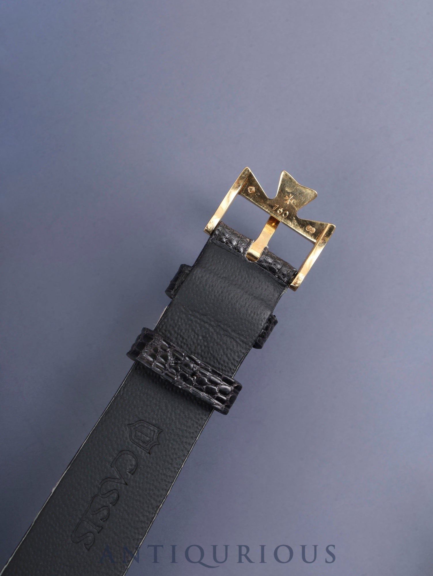 Vacheron Constantin Lille 92060 / 000J-4 Manual Winding Caliber 1014/2 750 Leather Strap with Genuine Buckle (750) Silver Roman Dial Case Warranty Card Overhauled