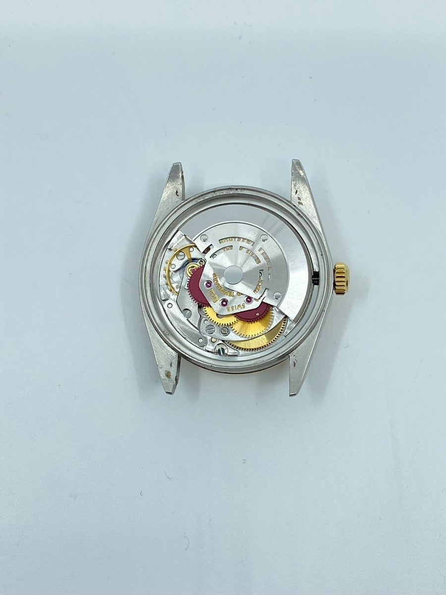 ロレックス デイトジャスト 1601 自動巻き Cal.1570 SS/YG SS/YG シルバー文字盤 38番（1973年）国際サービス保証（2014年）オーバーホール済み