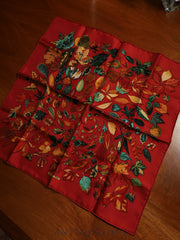 エルメス スカーフ カレ45 渦巻き SILK100%