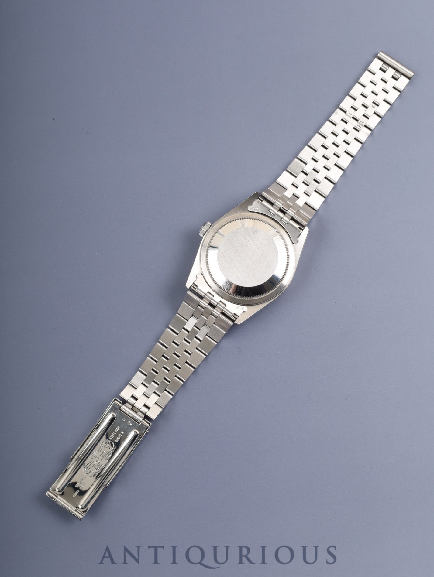 ロレックス デイトジャスト 16234 自動巻き Cal.3135 SS/WG SS シルバー文字盤 U番（1997年） 保証書（1999年） 国際サービス保証書（2008年）オーバーホール済み