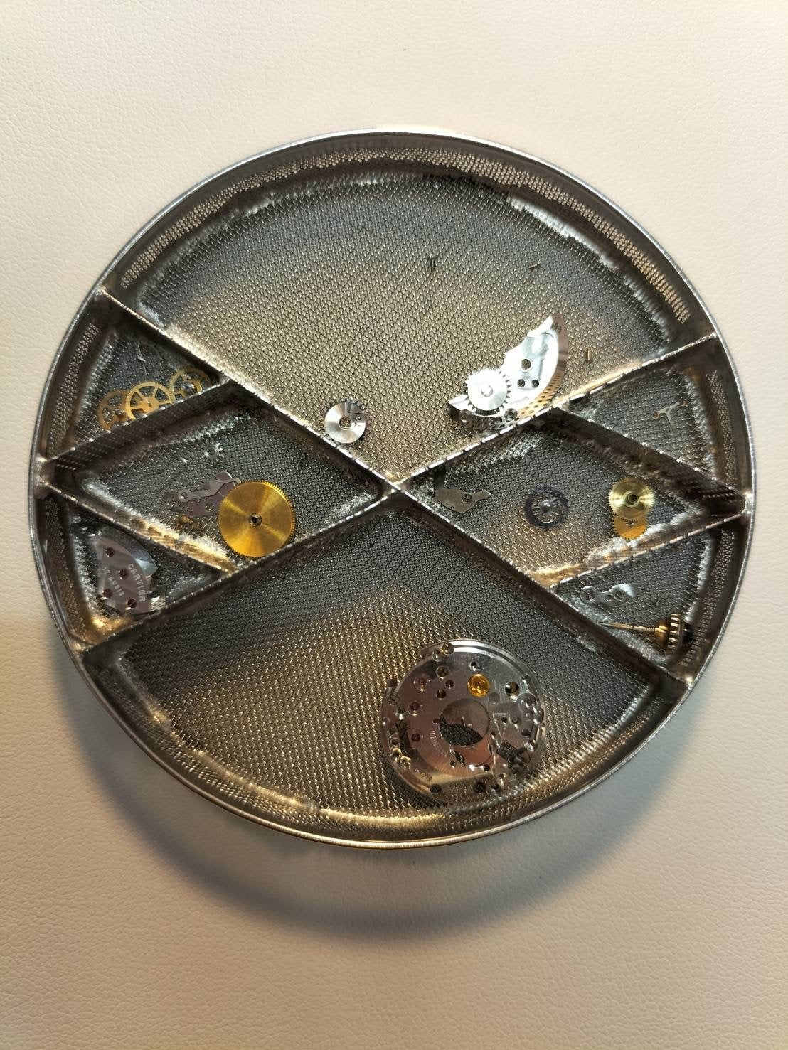 Cartier Must Tank SM Hand-wound Cal.78-1 SV925 Leather Genuine Pin Buckle (GP) Onyx Dial (SWISS) Overhauled