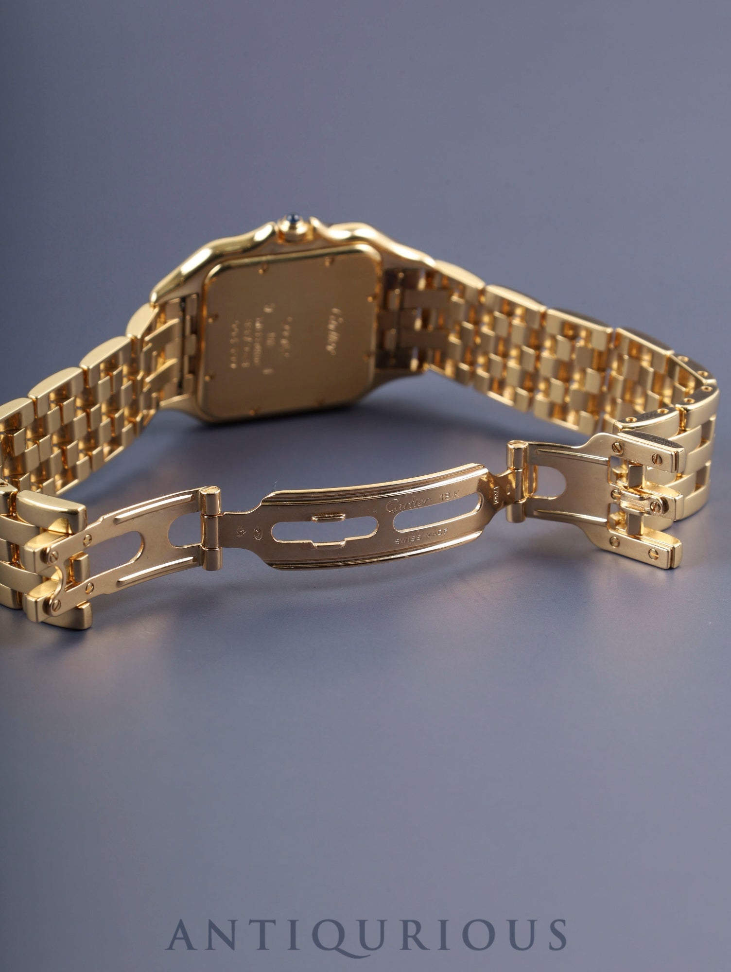 カルティエ パンテール LM W25014B / 887968 クォーツ Cal.687 18K 18K ホワイトローマン文字盤 箱 保証書（1994年）オーバーホール済み