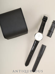 IWC ポートフィノ IW351324 自動巻き SS 革 純正ピンバックル（SS）ホワイト文字盤（SWISS表記）ケース 純正レザーベルト付き オーバーホール済み アイダブリュシー