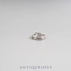 Tiffany Paloma Picasso Knot Ring in Sterling Silver, Size 14