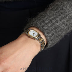 Hermes Rally RA1.220 Quartz Cal.976.001 SS/GP White Dial Overhauled